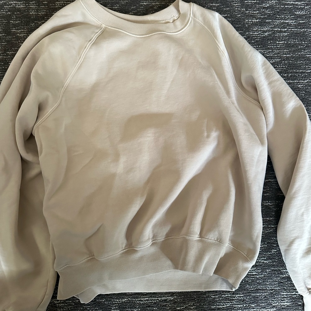 Tna cozy fleece crewneck